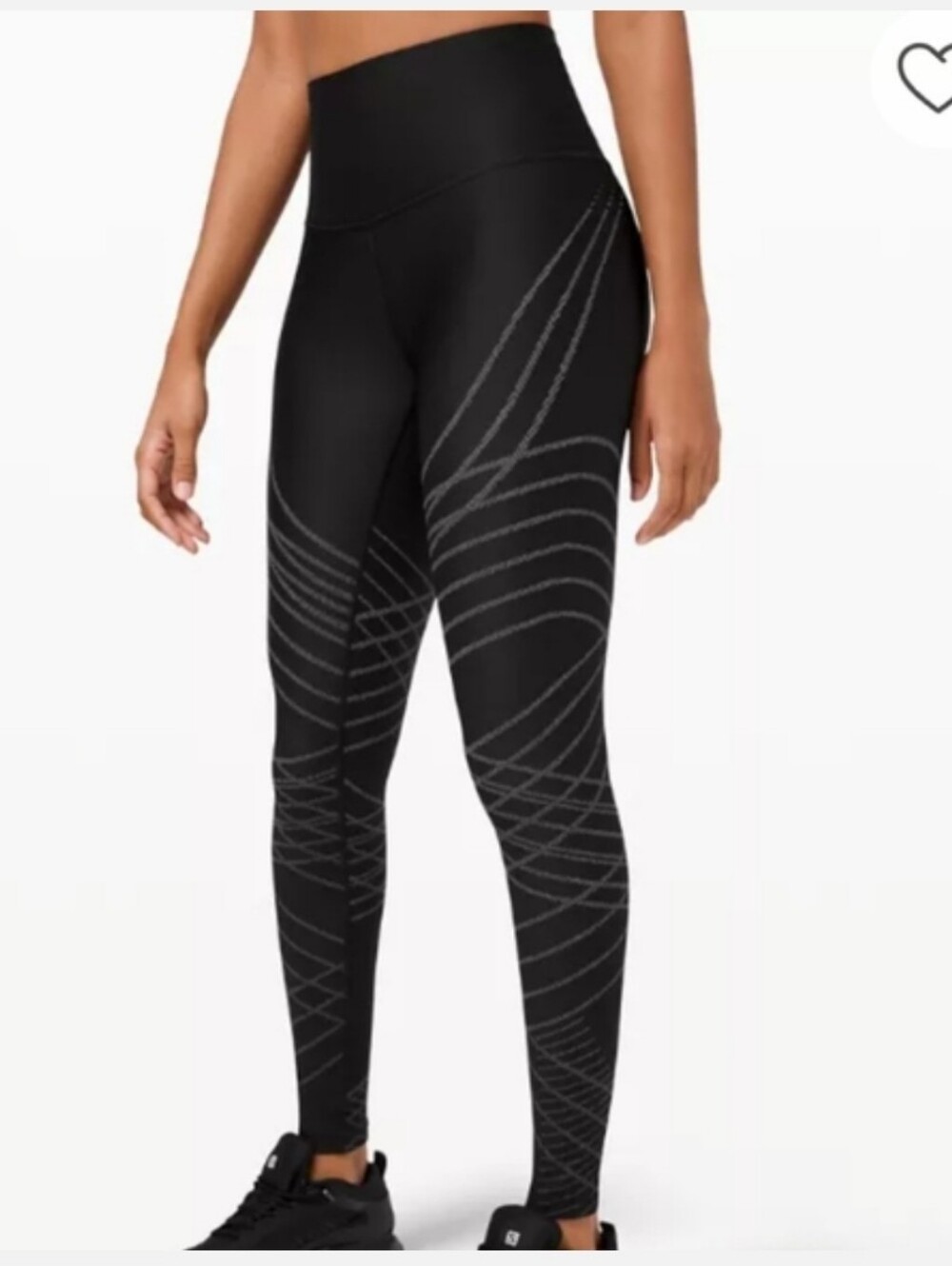 Lululemon Mapped Out Olive Green Tight Leggings Size 6